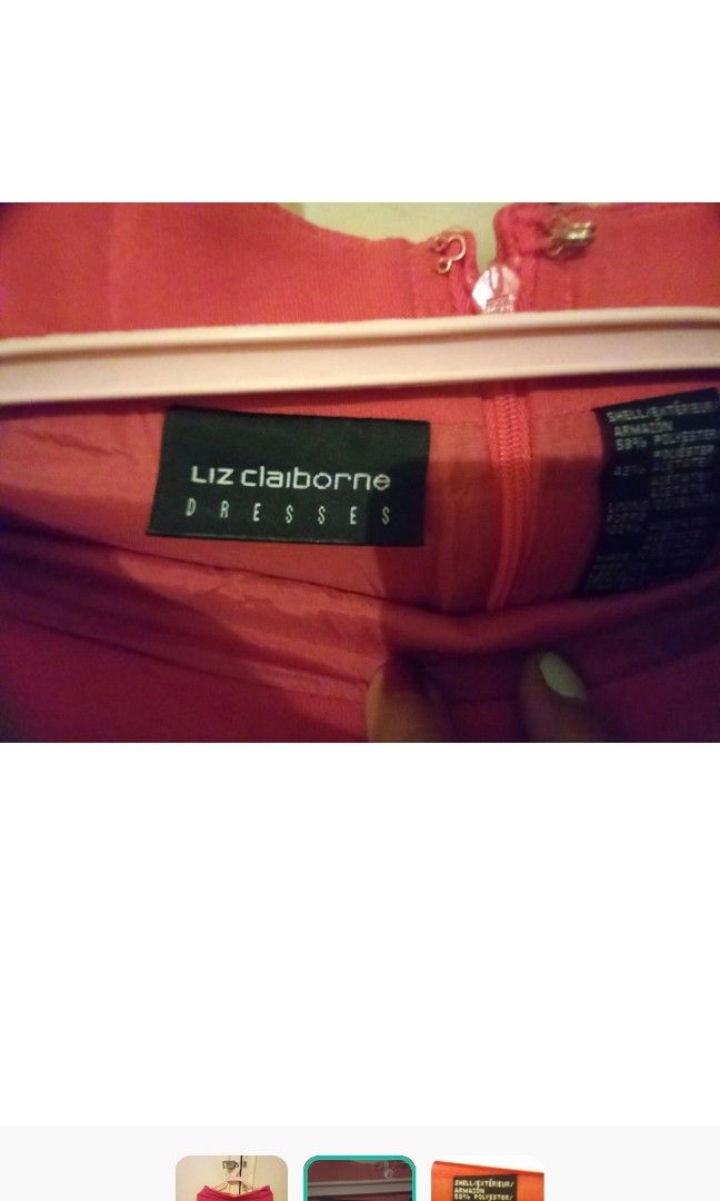 Liz claiborne skirt (Category: Skirts) located in Binangonan. Submitted by everythingmustgo78 (Listing ID 1443480589, Image 2). Description: plus sf pinkish red .