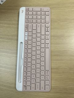 Logitech Wireless Keyboard Pink491215909301135360