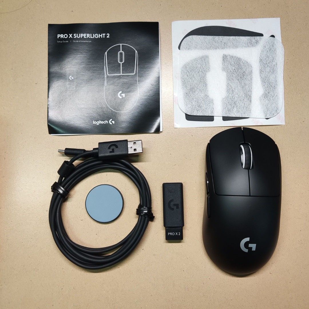 Logitech G PRO X SUPERLIGHT 2 Wireless Gaming Mouse Black480164047760936960