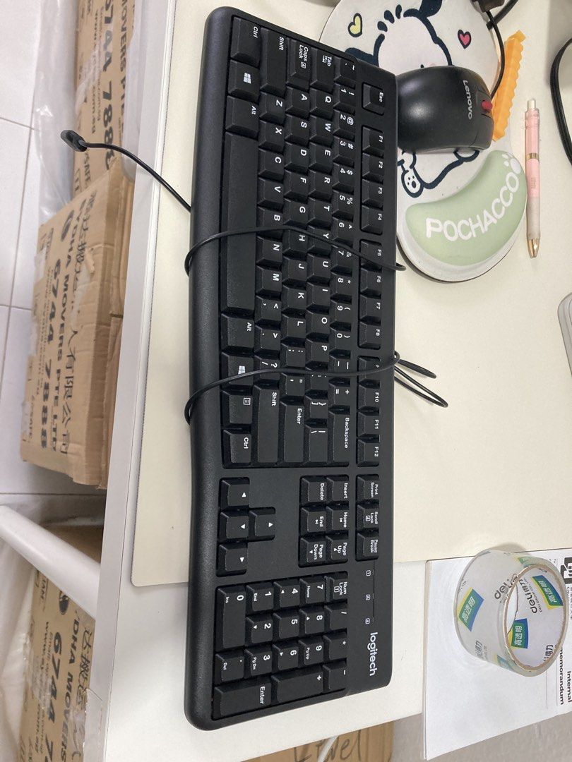 Logitech Wired Keyboard with Numpad480015756559001600