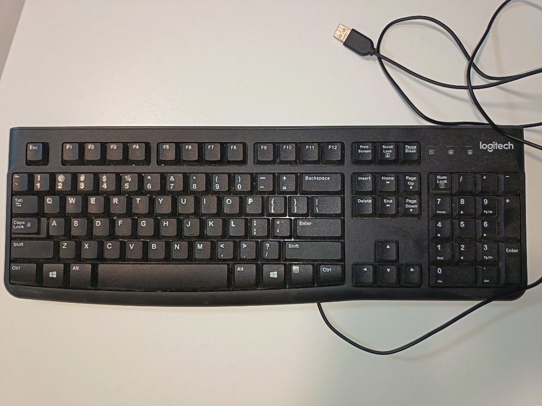 Logitech Wired USB Keyboard480435017373470720