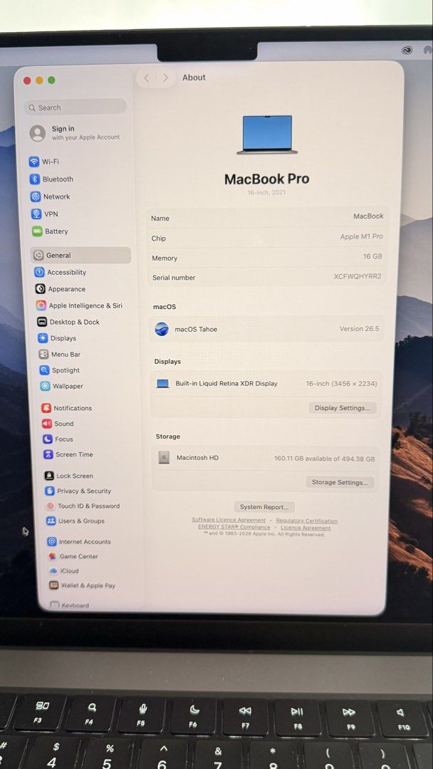 MacBook Pro (16”)480143190933514241