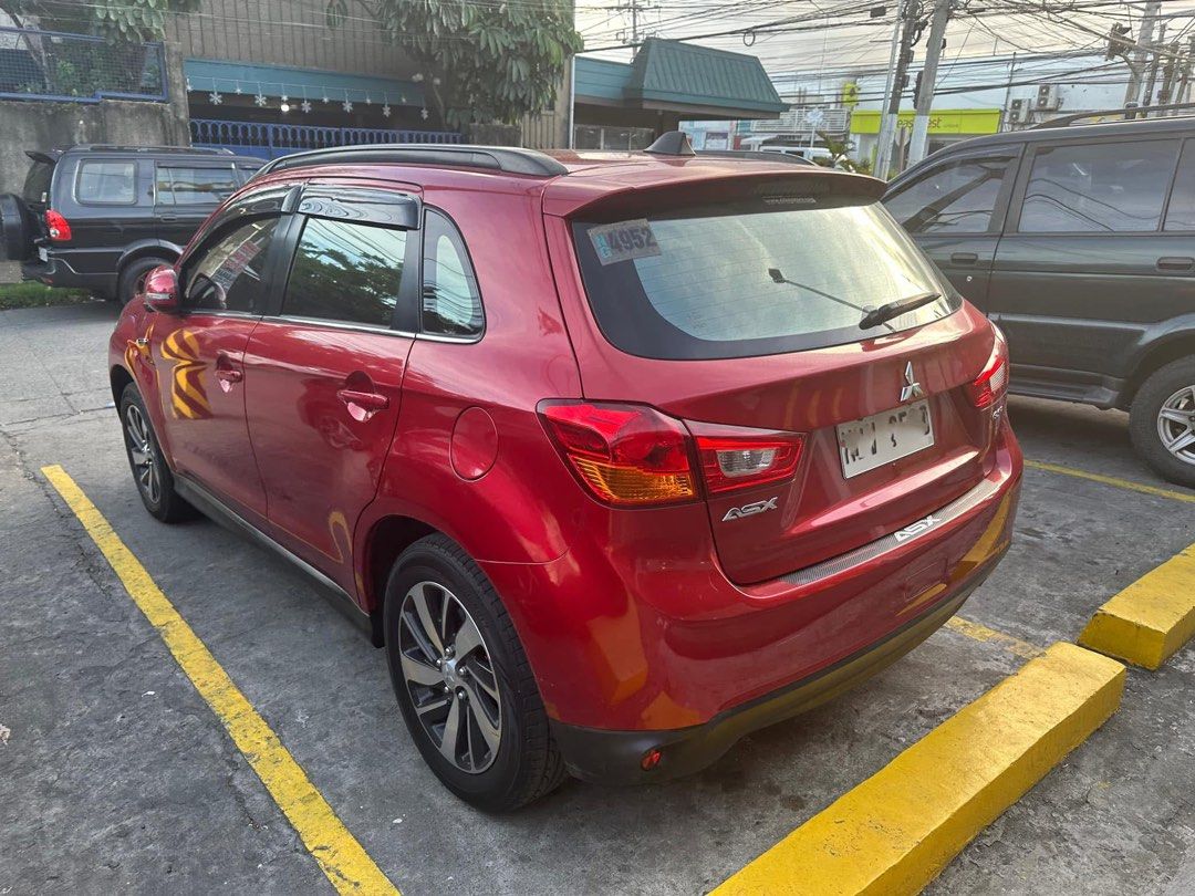 Mitsubishi ASX 2.0 CVT (A) (Category: Used Cars) located in San Pedro. Submitted by mightymanrye (Listing ID 1443492828, Image 2). Description: 2015 Mitsubishi ASX GSR “Top of the line” - 2.0-litre 16-valve DOHC MIVEC gasoline engine - Top-of-the-line 4x2 variant of the popular subcompact crossover. - 6-speed INVECS-III CVT transmission with manual sports mode - Super tipid sa gas despite na 2.0 engine - Push-button engine start/stop with cruise 