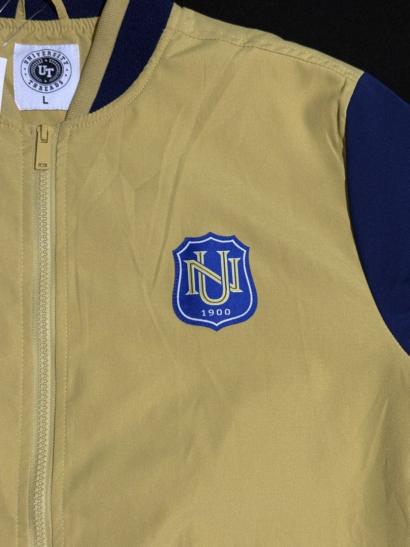 National University Varsity Jacket (Category: Coats, Jackets and Outerwear) located in Manila. Submitted by naztymac (Listing ID 1443364741, Image 3). Description: Brand new NU Varsity Bomber Jacket Size Large on tag .