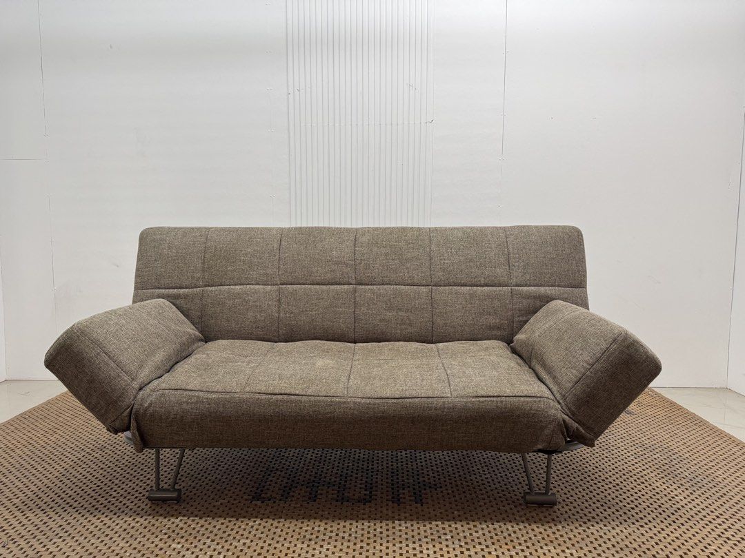 Nitori Sofabed (Category: Sofas) located in Quezon City. Submitted by matetdevis13 (Listing ID 1443323845, Image 3). Description: Nitori Sofa Bed Price: 13,500 L72 x W22/45 x H34/15 In good condition Code JMD65-D5.