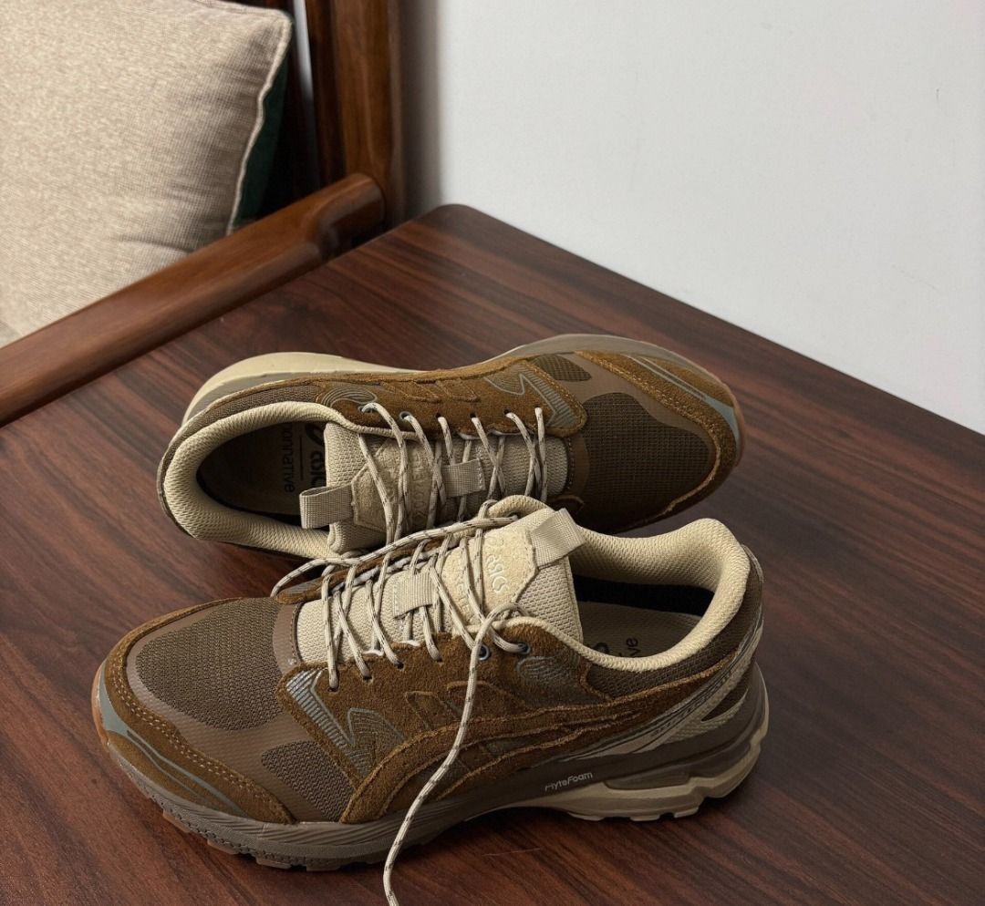nonnative x ASICS Gel-Terrain Gore-Tex brown (Category: Sneakers) located in Singapore. Submitted by sg_vela_professional_seller (Listing ID 1443407521, Image 3). Description: .