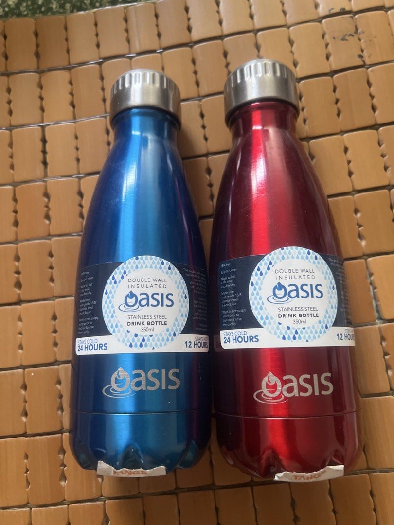 Oasis Double Wall Insulated Stainless Steel Drink Bottles