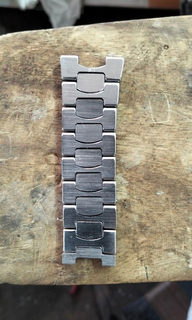 Omega Seamaster Polaris Bracelet (Category: Luxury Watches) located in San Jose. Submitted by lenlorie3649 (Listing ID 1443328300, Image 2). Description: omega Seamaster Polaris Bracelet with someone Pin and tube for Omega Seamaster Polaris Bracelet.