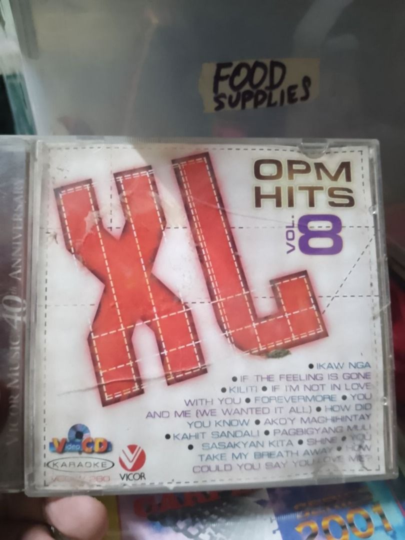 OPM Hits 8 XL Video Karaoke VCD (Category: CDs & DVDs) located in Quezon City. Submitted by akosiluna44 (Listing ID 1443486565, Image 1). Description: Preowned VCD Video Karaoke Good condition UNTESTED BUY AS IS NO PLAYER TO TEST THE VCD/CD CD has minimal to very few scratches - PLS CHECK PHOTOS LOC - QC #southborder #reginevelasquez #kyla #sarahgeronimo #opmvideokaraoke #vcd #garyvalenciano #markbautista #jennylynmercado #jannogibbs #kandtheboxe