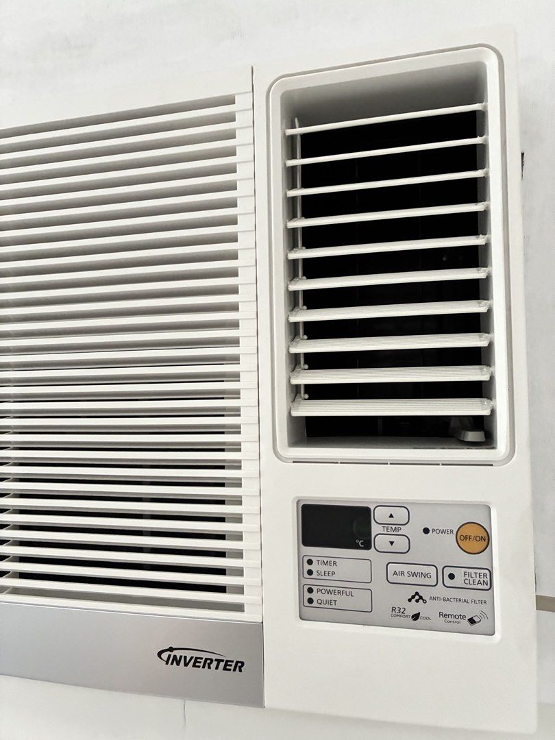 Panasonic Inverter Window Type Aircon CW-U921JPH 1HP (Category: Air Conditioning and Heating) located in Paranaque City. Submitted by naaaash (Listing ID 1443434065, Image 2). Description: - Full DC inverter - Bought Jan 2026 - 80 hours usage only - Model: CW-U921JPH - Energy Efficiency Rating: 4.36 - Features: Anti-bacterial filter - Warranty: - 1 Year Parts & Labor - 12 Years on Compressor - 3 Years on PCB Pull out June 16 onwards Slightly nego