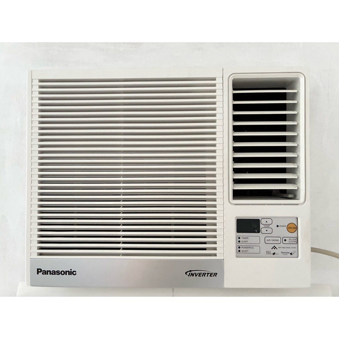 Panasonic Inverter Window Type Aircon CW-U921JPH 1HP (Category: Air Conditioning and Heating) located in Paranaque City. Submitted by naaaash (Listing ID 1443434065, Image 1). Description: - Full DC inverter - Bought Jan 2026 - 80 hours usage only - Model: CW-U921JPH - Energy Efficiency Rating: 4.36 - Features: Anti-bacterial filter - Warranty: - 1 Year Parts & Labor - 12 Years on Compressor - 3 Years on PCB Pull out June 16 onwards Slightly nego