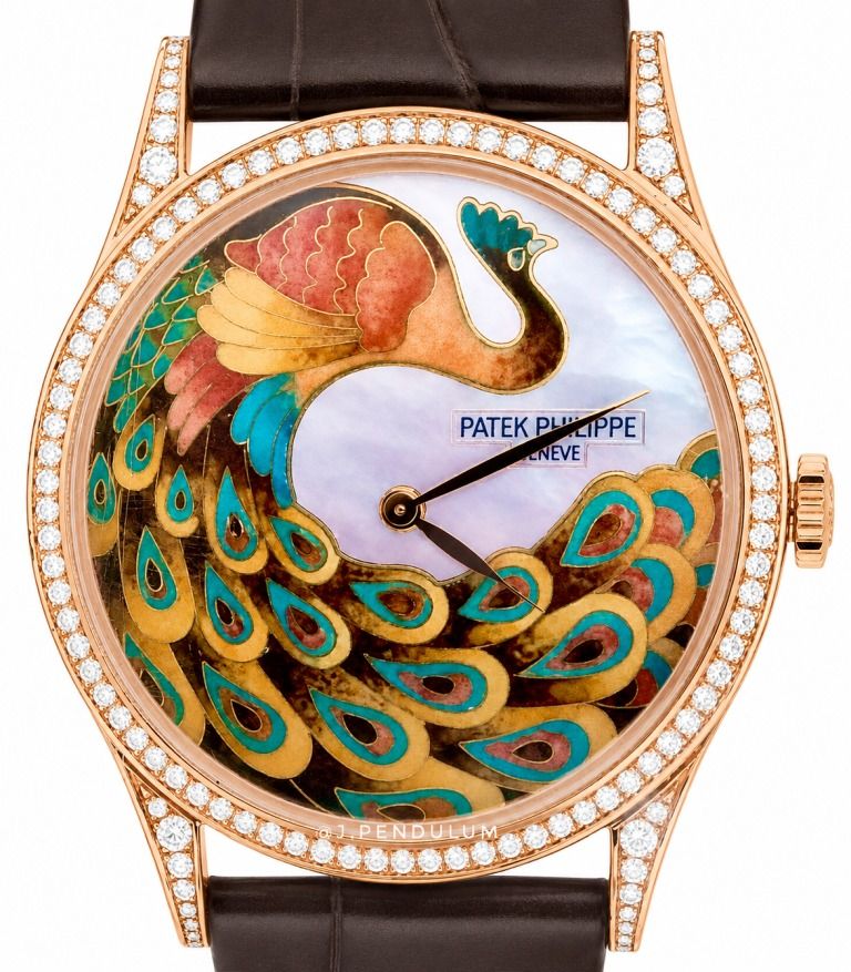 Patek Philippe Calatrava “Single Sealed” Grand Feu Cloisonné Peacock Motif Enamel Diamond Setting Rose Gold, 5077/100R (Category: Watches) located in Singapore. Submitted by j.pendulum (Listing ID 1443339290, Image 1). Description: . 💯 For Sale ⌚️ Patek Philippe Calatrava “Single Sealed” Grand Feu Cloisonné Peacock Motif Enamel Diamond Setting Rose Gold 🗝 Reference: 5077/100R . 📦 Brand New 📦 Comes with full set 📦 Single Sealed 📦 Dated 2014 