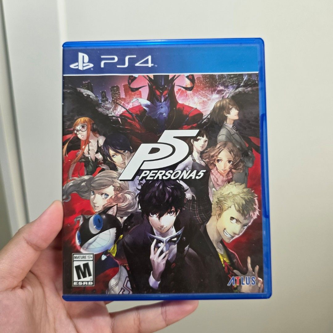 Persona 5 ps4 game (Category: PlayStation) located in Manila. Submitted by sweettotes_ph (Listing ID 1443376832, Image 1). Description: No issues Fully working Good condition I have other games feel free to check my listings :) For pickup or delivery Bdo Gcash Maya Gotyme payment.