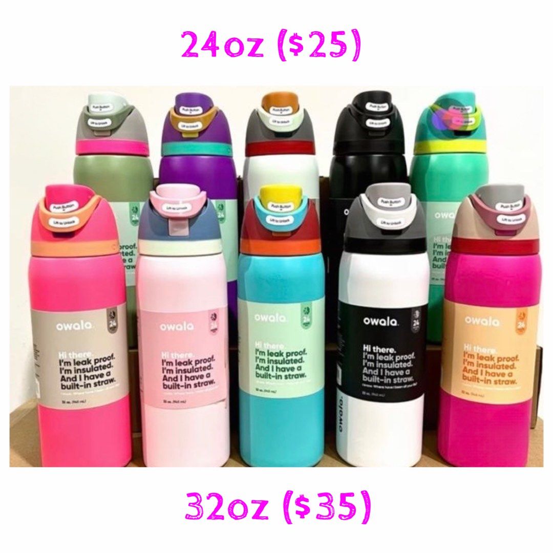 <Preorder> Owala Water Bottles [24oz and 32oz]