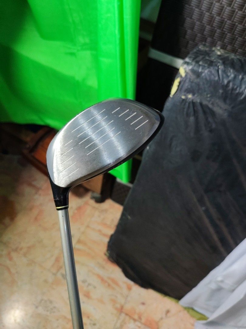PRGR Golf Model 502 Driver (Category: Golf) located in Manila. Submitted by meiyeon2 (Listing ID 1443342931, Image 2). Description: - PRGR Model 502 Driver - Designed for hitting long drives - Shows normal signs of use (scuffs on clubface and sole) - Plenty of life remaining, ready for play.