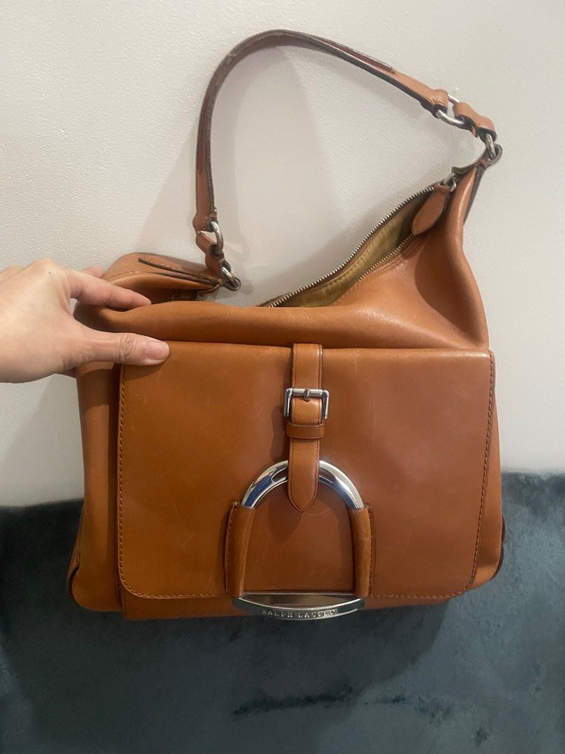 Ralph Lauren equestrian bag (Category: Announcements) located in Las Pinas. Submitted by silvader (Listing ID 1443351271, Image 1). Description: Like new No issues Real leather Big and spacious With extra strap Authentic .