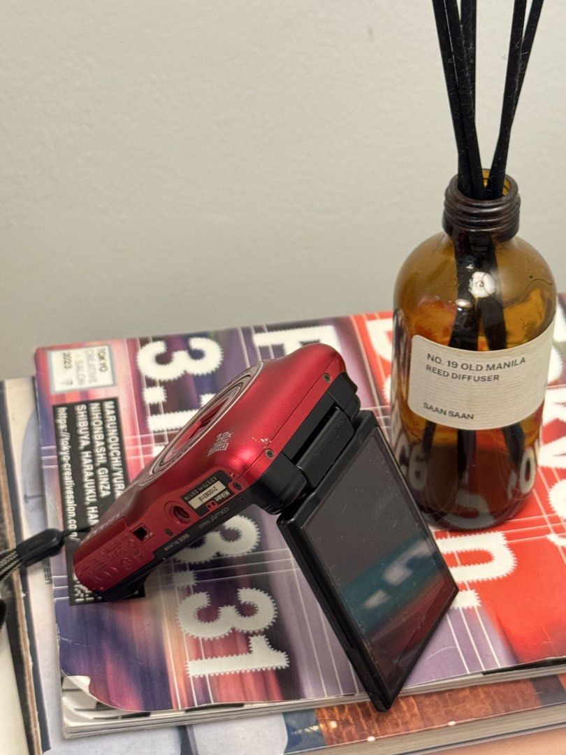 RARE Nikon Coolpix S6600 Digital Camera (Flip Screen) (Category: Cameras) located in Manila. Submitted by doremicarteu (Listing ID 1443345722, Image 2). Description: every girl’s wishlist ⋆౨ৎ˚⟡˖ ࣪ ✷ Nikon Coolpix S6600 ✷ ⤷ fully functional (flip screen) / no issues ⤷ vintage output (10/10 cosmetics) ⤷ the it girl cam 💐 ⤷ complete inclusion : cam, battery, charger, wrist strap, camera bag, box, manuals dm for more info and sample shots ◡̈.
