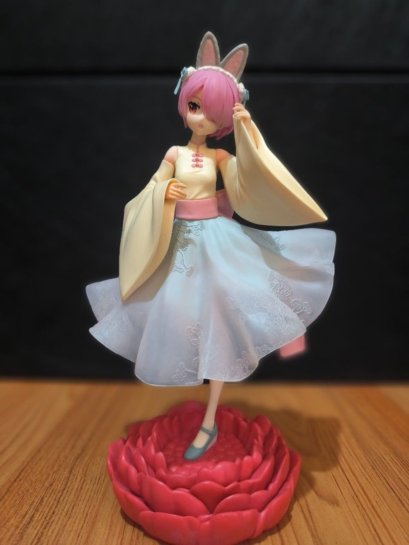 Re:Zero Exceed Creative Ram Figure (Category: Figurines & Statues) located in Manila. Submitted by espasells (Listing ID 1443407636, Image 3). Description: - Ram figure from Re:Zero - Exceed Creative version - Includes original box - Issue: may crack sa skirt (see pictures) - Bought in Japan.