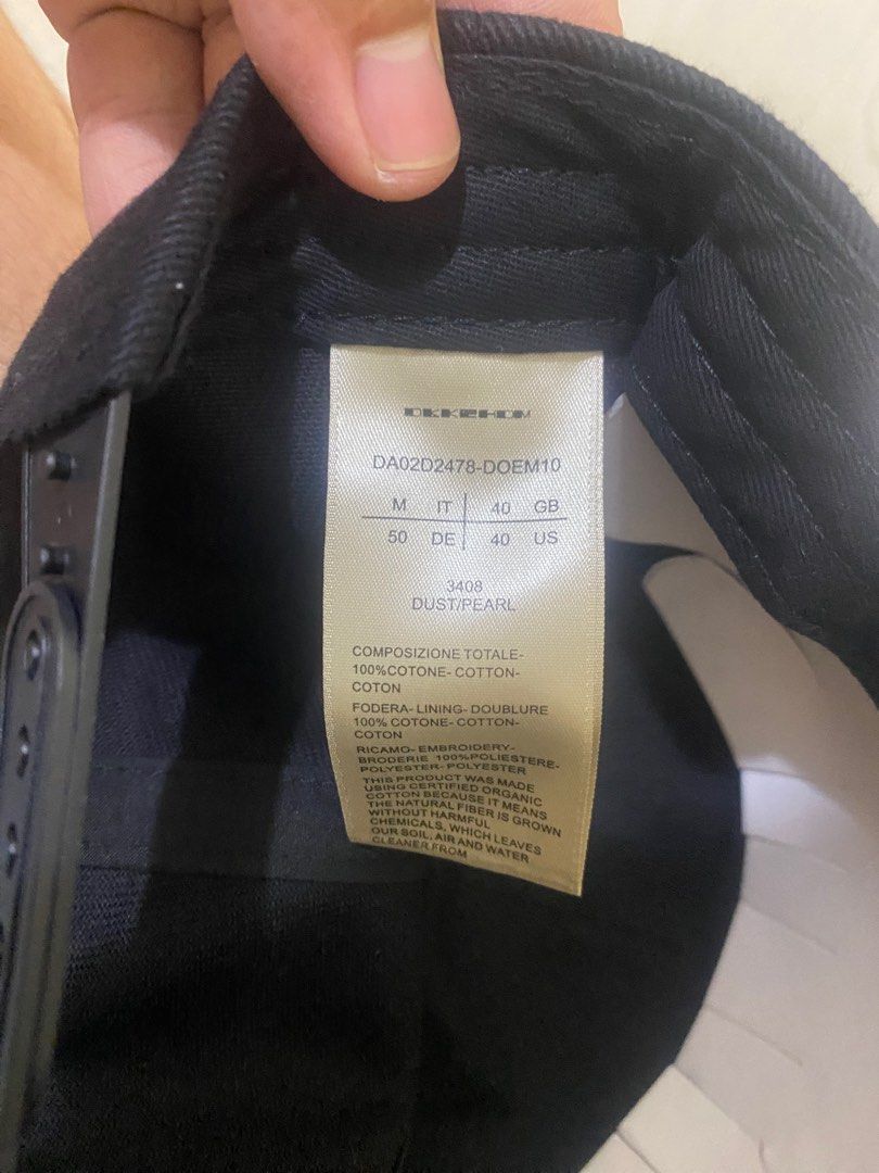 Rick Owens DRKSHDW baseball cap (Category: Luxury Accessories) located in Manila. Submitted by jjcozierr (Listing ID 1443432590, Image 2). Description: .