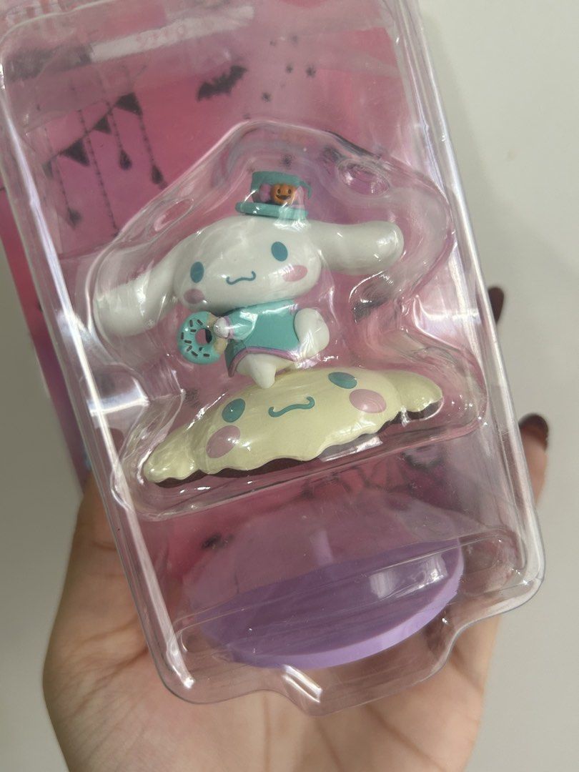 Sanrio Halloween 2022 Cinnamoroll (Category: Designer & Blind Box Toys) located in Angono. Submitted by kkuroset (Listing ID 1443376685, Image 3). Description: rare! in orig packaging never opened.
