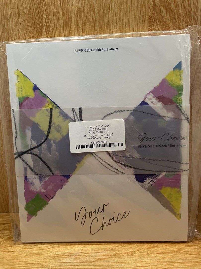 SEVENTEEN 8th Mini Album Your Choice (Category: K-Wave Merchandise) located in Quezon City. Submitted by end_less_repeat (Listing ID 1443485890, Image 1). Description: - SEVENTEEN 8th Mini Album 'Your Choice' - Brand New.