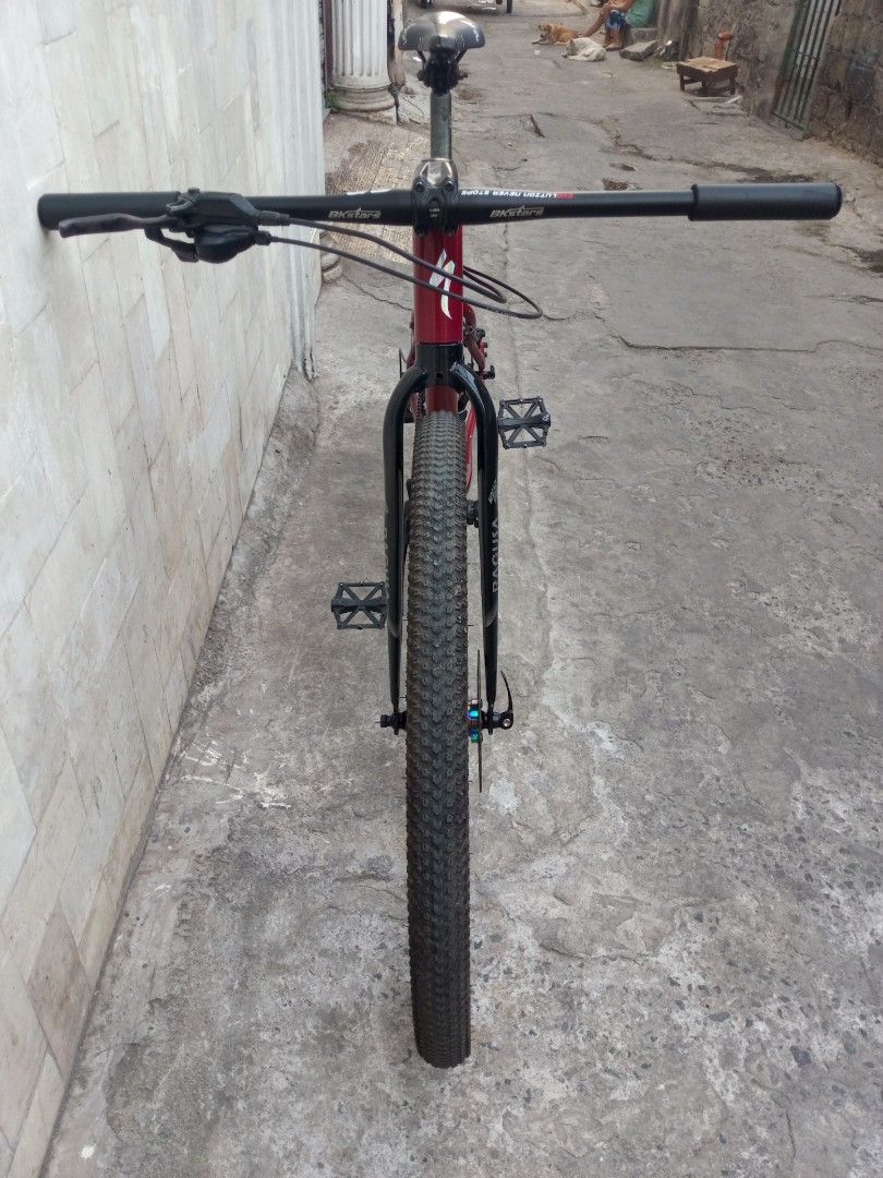 Specialized S-Works Red Mountain Bike (Category: Bicycles) located in Manila. Submitted by aoitsutsu (Listing ID 1443354758, Image 2). Description: - Red Specialized S-Works Mountain Bike - Equipped with reliable disc brakes - Eye-catching colorful rear hub - Distinct S-Works logo on the frame - Perfect for your next mountain biking adventure.
