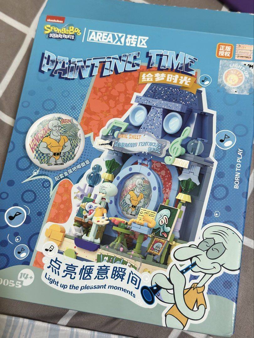 Spongebob and Squidward AreaX Blocks (Lego-compatible) (Category: Lego & Building Sets) located in Bustos. Submitted by krjavier (Listing ID 1443413857, Image 3). Description: Bought for 1300 each at Toy Kingdom Complete parts with manual Sold as set (1800 for both but still negotiable) Squidward needs battery replacement RFS: Decluttering, my kid doesn’t like Spongebob anymore.