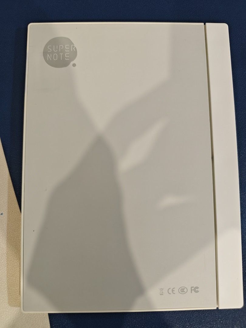 Supernote A6 X (Category: E-Readers) located in Singapore. Submitted by miracleawaiting (Listing ID 1443455821, Image 1). Description: - Supernote A6X e-ink tablet - Ideal for note-taking and reading - Comes with stylus and folio case - Clear and responsive screen - Perfect for digital journaling or sketching - User-friendly interface - Lost the box. Include charging cable.