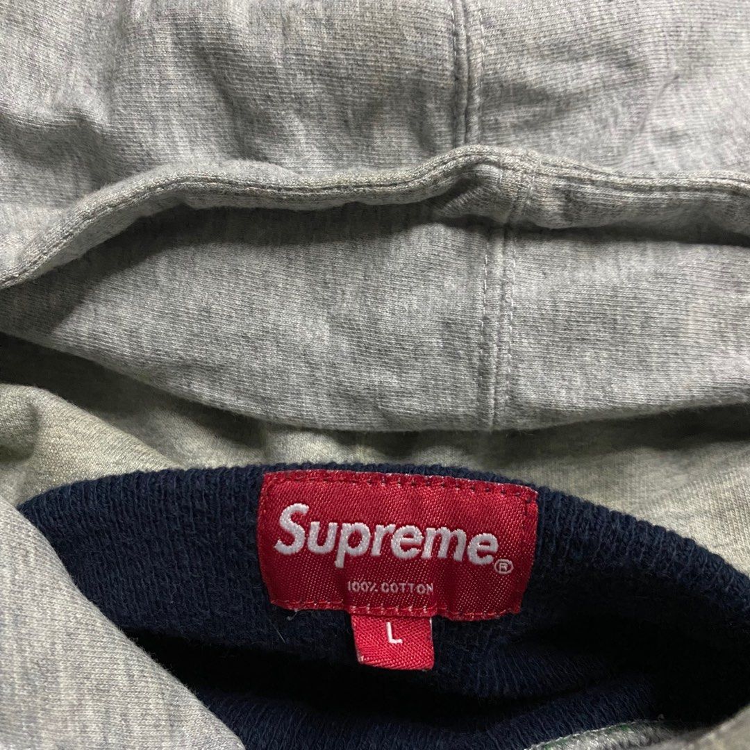 Supreme Waffle Ringer FW17 (Category: Activewear) located in Quezon City. Submitted by 1121_garments (Listing ID 1443442520, Image 3). Description: in very good condition dimension - 23.5 x 28 color rate - 9.5 no issue - wash only before wear.