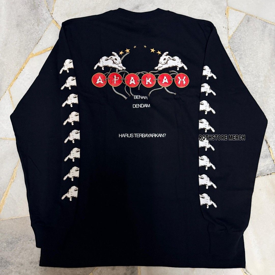 the jansen / official (Category: Tshirts & Polo Shirts) located in Puchong. Submitted by rthstr_mrch (Listing ID 1443426708, Image 2). Description: the jansen official merchandise long sleeve rm100 size : L XL postage : rm10 semenanjung rm15 sabah/sarawak.
