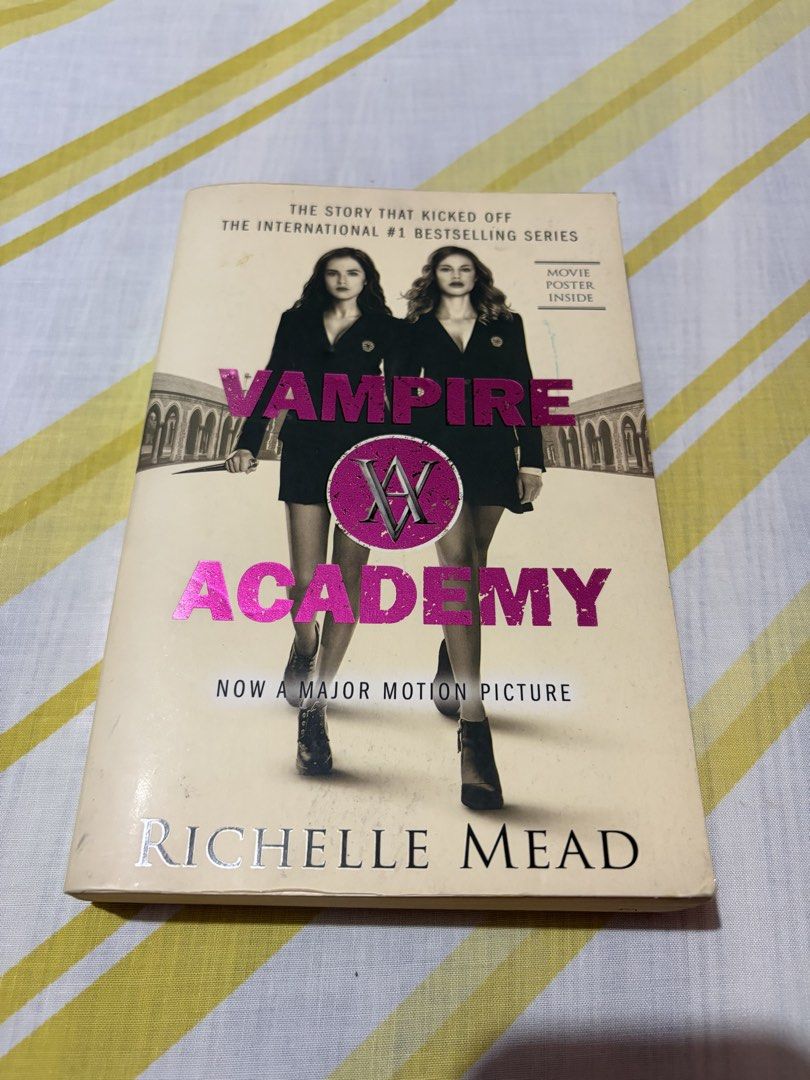 Vampire Academy by Richelle Mead - Book 1 (Category: Storybooks) located in Las Pinas. Submitted by bangtanbooks (Listing ID 1443448914, Image 1). Description: First book in the Vampire Academy series by Richelle Mead. This is the story that kicked off the international #1 bestselling series. It was also made into a major motion picture. Includes a movie poster inside. Price is negotiable!.
