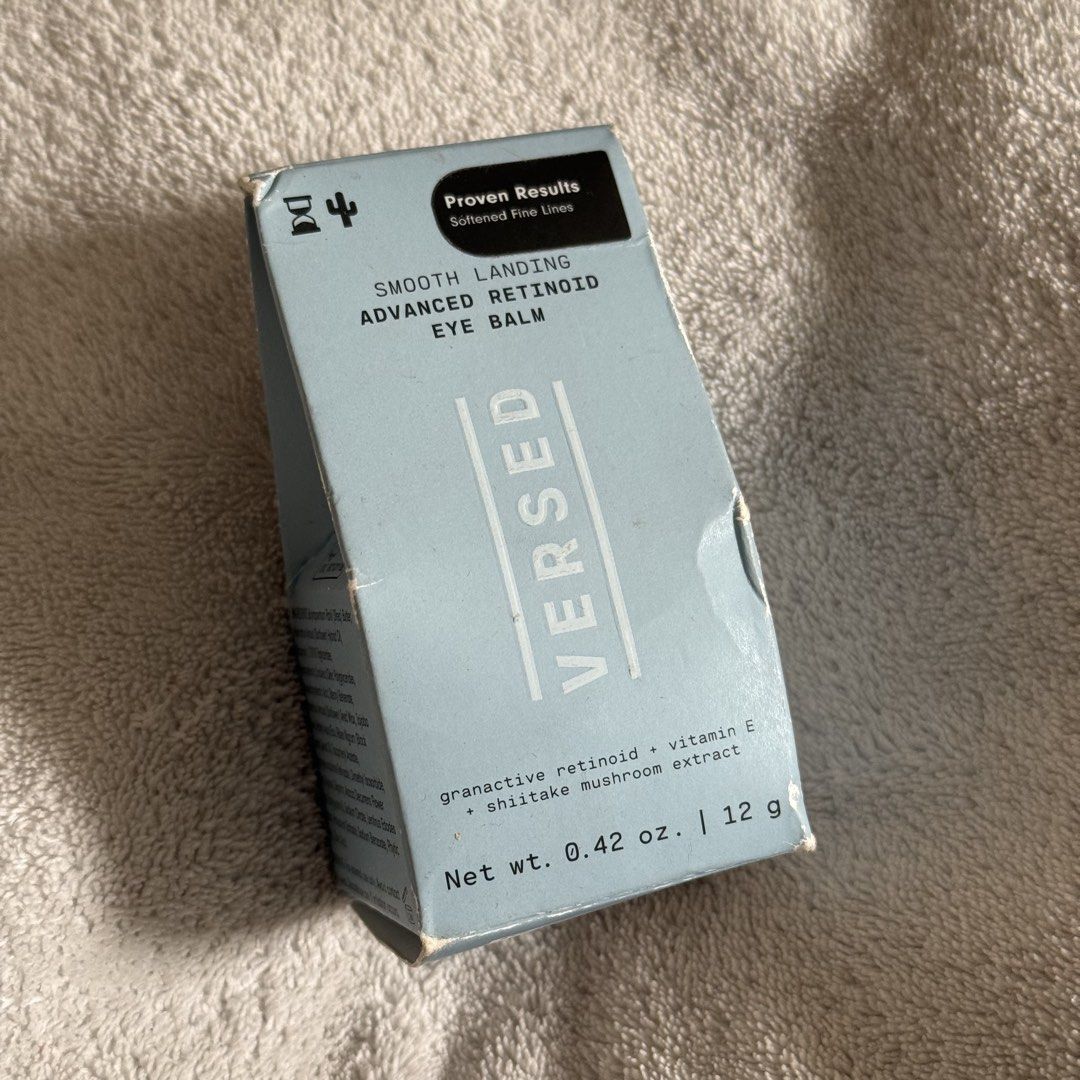 Versed Smooth Landing Advanced Retinoid Eye Balm (Category: Face Care) located in Quezon City. Submitted by deqlutter (Listing ID 1443386536, Image 2). Description: 95% full.