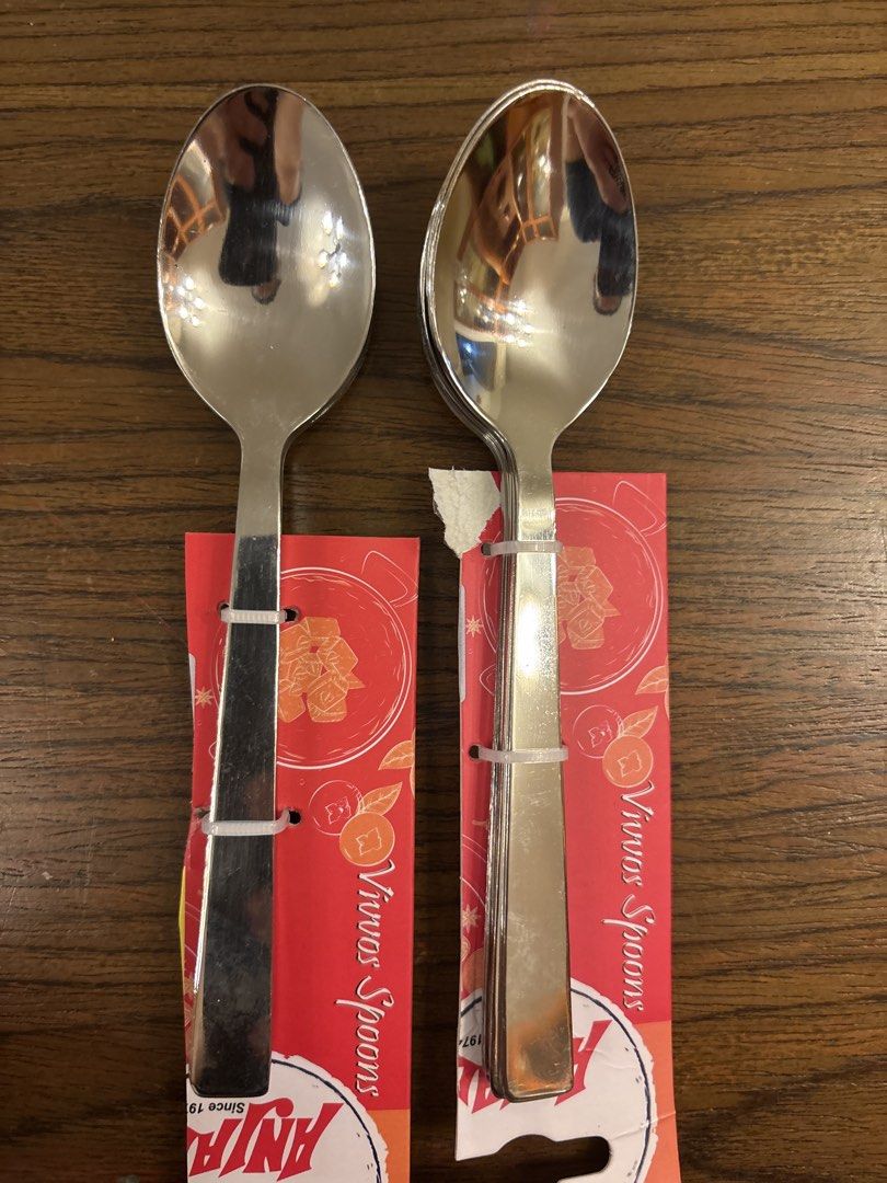 Vivian Spoons Set - Stainless Steel