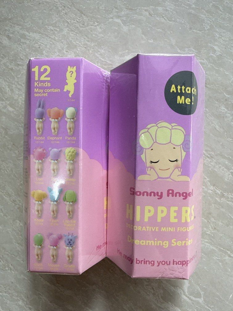 (WTS) Sonny angel hippers (Category: Designer & Blind Box Toys) located in Singapore. Submitted by getou (Listing ID 1443378855, Image 3). Description: cherry blossom x2 dreaming series x2 BRAND NEW SEALED $14.80 each +$2.30 mailing meetups at my convi only - sengkang mrt paylah / cash .