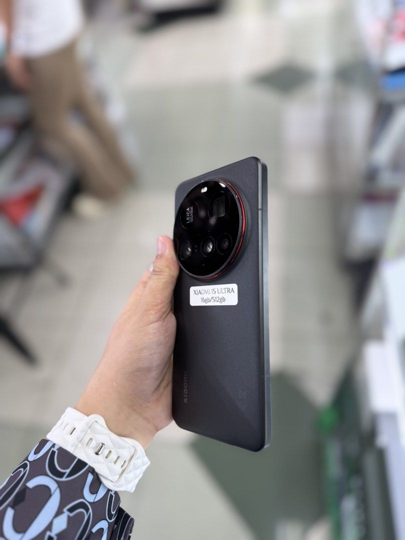 Xiaomi 15 Ultra 16/512GB complete set Global version No issues (Category: Xiaomi) located in San Juan City. Submitted by najihahtelecomshop2018 (Listing ID 1443451912, Image 3). Description: Legit Store | Original unit FOR SALE | TRADE / SWAP ▫️INSTALLMENT thru: 🔸Credit Card (straight / installment) 🔸Ggives / Gcredit + 6% interest 🔸Spay Later + 6% interest (RFS: Buy and Sell any kinds of Gadgets) Description: Xiaomi 15 Ultra 16/512 Global vers