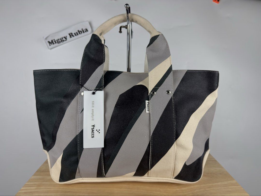 Y’saccs - Yohji Yamamoto Canvass Tote Bag (Category: Tote Bags) located in Cabanatuan. Submitted by Cruel.Thrift.PH (Listing ID 1443437405, Image 1). Description: Y’saccs Canvass Tote Bag Brand New with Tag Php 1,650 + Shipping Fee.