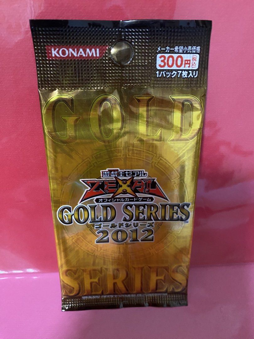 中古遊戲王YU-GI-OH! ZEXAL OCG GOLD SERIES 黃金包2012(GS-04)New