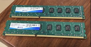 2x ADATA DDR3 1333MHz 2GB RAM Modules492298253077073920