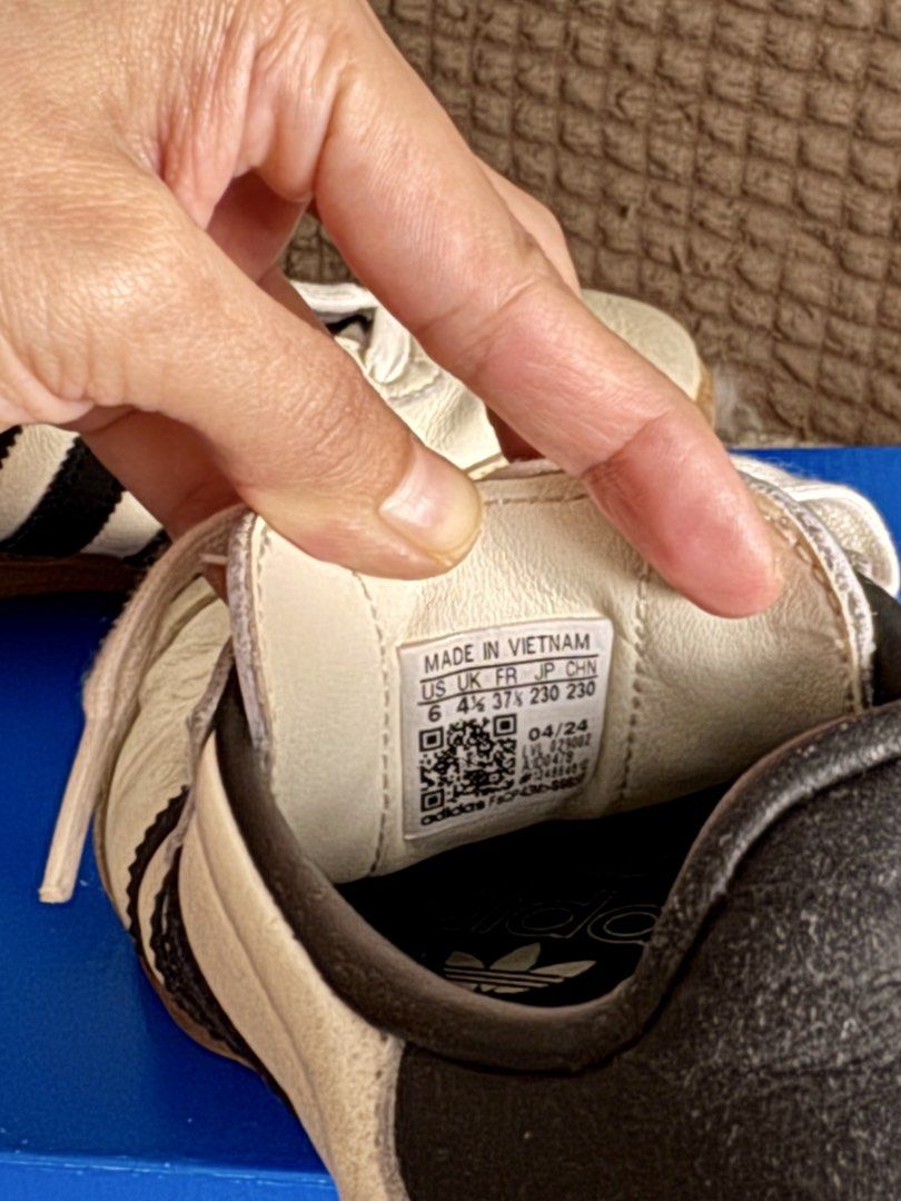 Adidas Samba OG Cream White Strata (W6) (Category: Sneakers) located in Imus. Submitted by trininnie (Listing ID 1443552928, Image 2). Description: Please make reading a habit Adidas Samba OG Cream White Strata Used a few times only (needs cleaning) Women’s size 6 RFS: need funds Pass to lowballers Not for COD Bank transfer or gcash Lalamove, j&t or gogoxpress Loc: imus cavite.