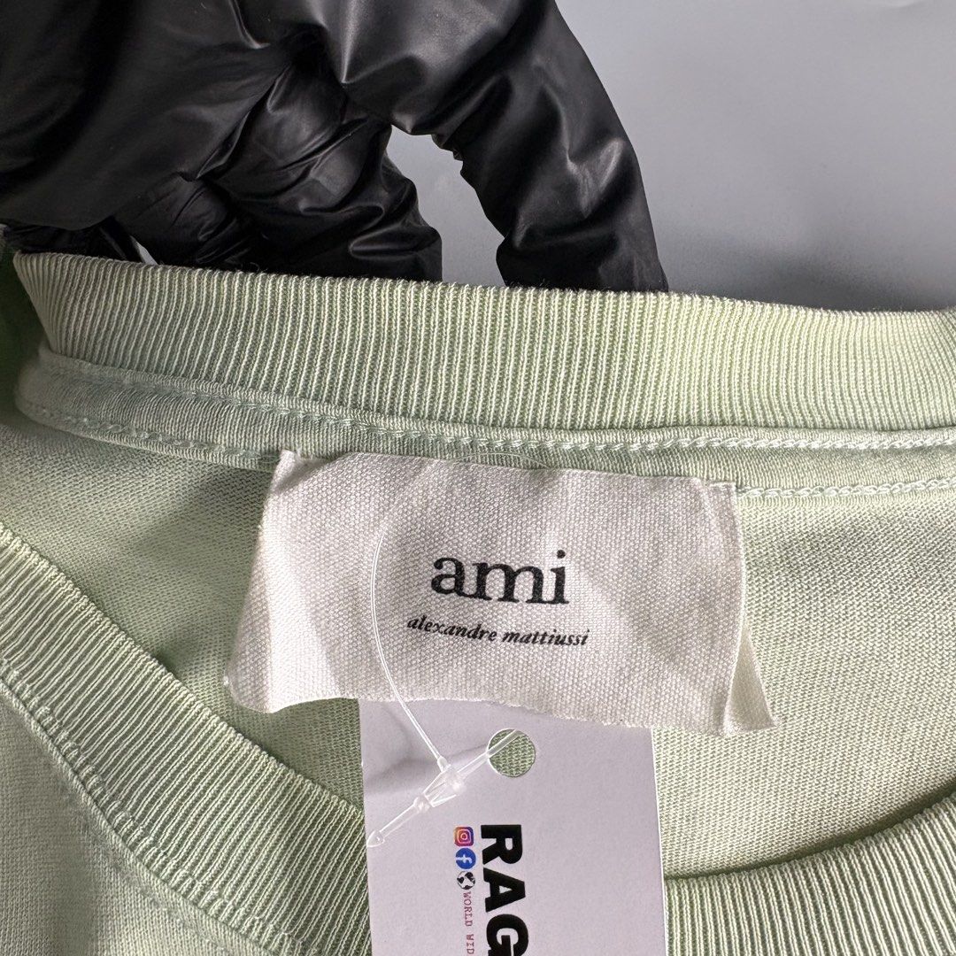Ami (Category: Tshirts & Polo Shirts ) located in Butuan. Submitted by ragscurations (Listing ID 1443652921, Image 3). Description: Excellent condition Stains see pic Color rate 9.5 23x28.