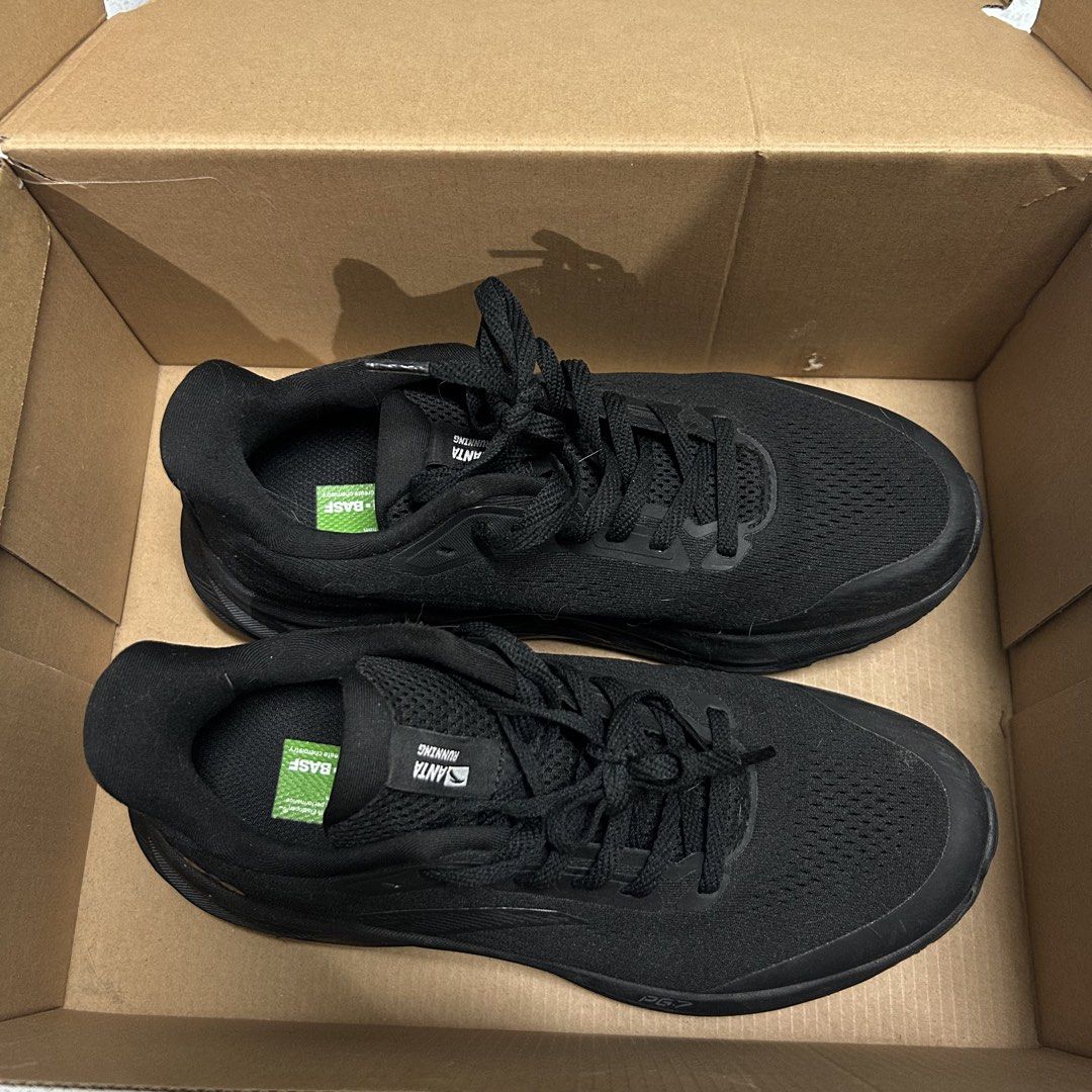 Anta PG7 Running Shoes - Black Size 6 (Category: Sneakers) located in Manila. Submitted by worstdumpling (Listing ID 1443585152, Image 2). Description: Anta PG7 running shoes. Lightweight and comfortable for your runs. Mesh upper for breathability. Durable sole. .