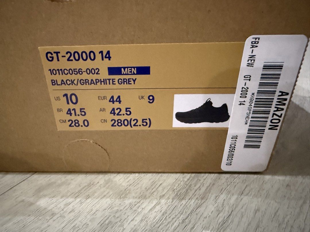ASICS GT-2000 10 14 Men's Running Shoes Black US 10 (Category: Sneakers) located in Singapore. Submitted by afewgoodmen (Listing ID 1443637115, Image 2). Description: Retail at $219. Sell at a discount. - ASICS GT-2000 10 Running Shoes - Men's Size: US 10 - Color: Black - Condition: Brand New - Includes: Original Box & Tags - Perfect for running or everyday wear ASICS GT-2000 14. It’s a stability daily trainer with a softer, more energetic ride t