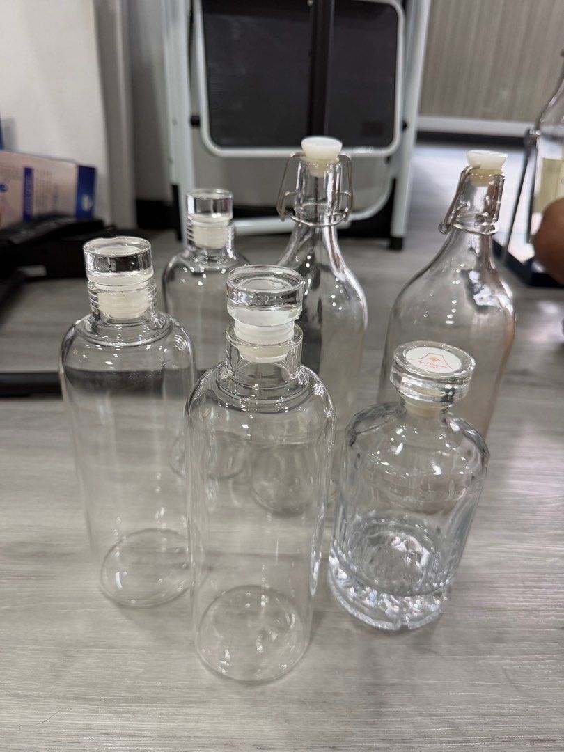 Assorted Glass Bottles483766093166694400