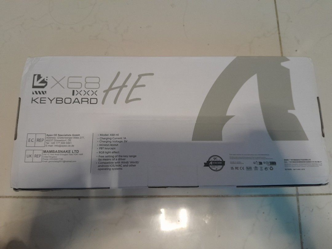 AttackShark X68 HE Magnetic Switch Keyboard483765796503572483
