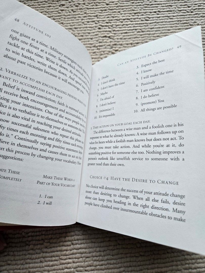 Attitude 101 by John C. Maxwell Leadership Book (Category: Textbooks) located in Quezon City. Submitted by samcas (Listing ID 1443574594, Image 2). Description: .