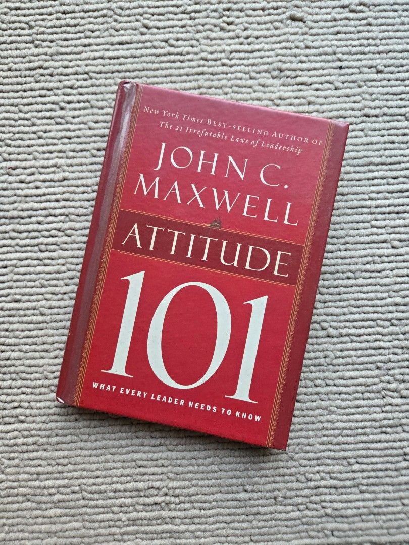 Attitude 101 by John C. Maxwell Leadership Book (Category: Textbooks) located in Quezon City. Submitted by samcas (Listing ID 1443574594, Image 1). Description: .