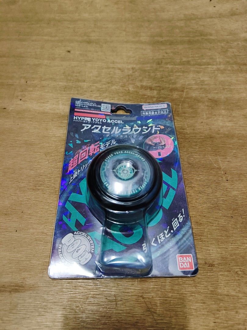Bandai hyper yoyo accel round shape (Category: Action & Battle Toys) located in Alfonso. Submitted by mrasterisk (Listing ID 1443590830, Image 2). Description: 1500.php-Each! Brandnew! Sealed! Orig!.