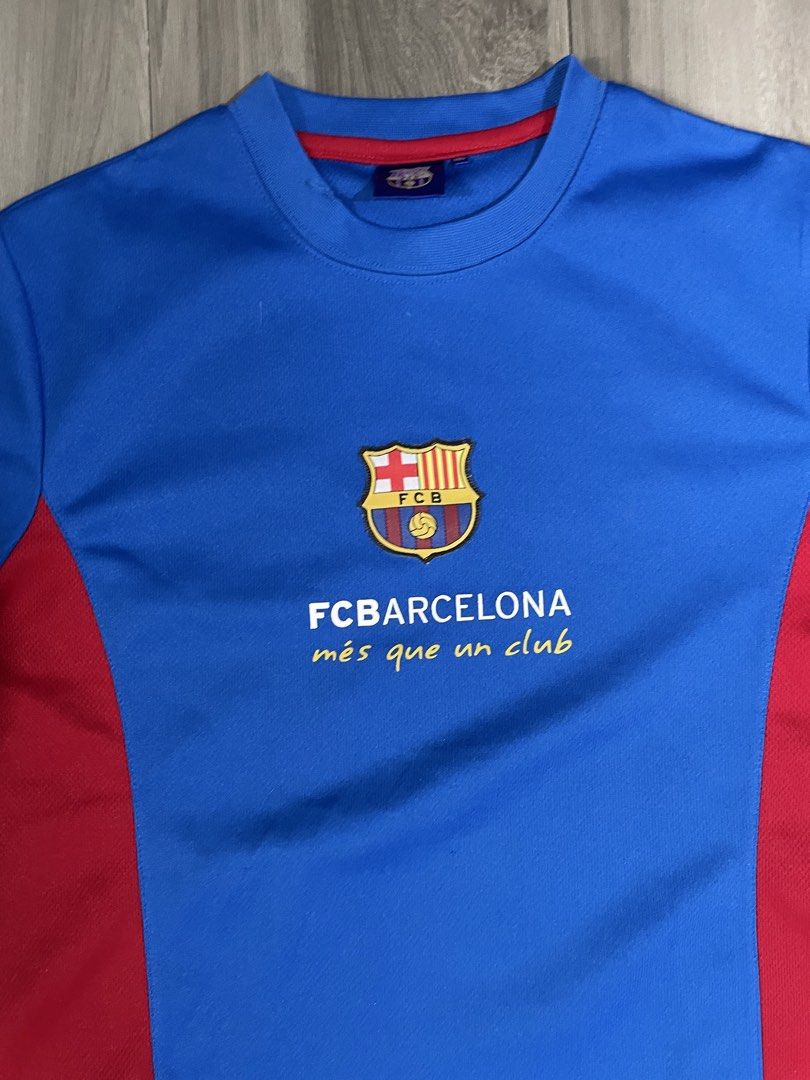 Barcelona jersey shirt (Category: Activewear) located in Manila. Submitted by _jerome (Listing ID 1443530224, Image 3). Description: Barcelona Jersey Length: 23.5 Width: 18.