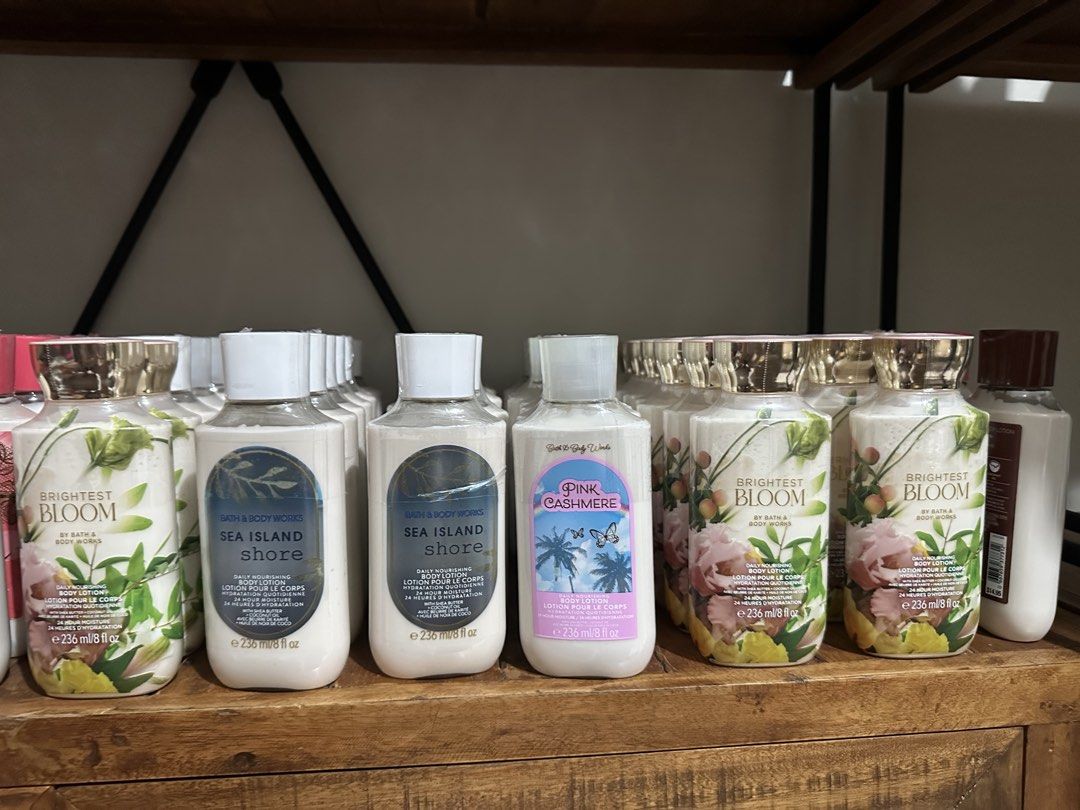Bath & Body Works Lotions - Various Scents (Category: Body Care) located in Paranaque City. Submitted by ceceandphoebe (Listing ID 1443534013, Image 2). Description: - Authentic Bath & Body Works Body Lotions - Size: 8 fl oz (236 ml) per bottle .