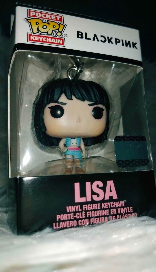 BLACKPINK Funko Pop! Pocket Keychain (Category: Designer & Blind Box Toys) located in Taguig. Submitted by booksbynini (Listing ID 1443576948, Image 2). Description: 500 Each - Set includes Jisoo, Jennie, Lisa, and Rosé. - Each figure is a vinyl keychain. - Perfect for fans to collect and show their love for the group. - Great for decorating bags, backpacks, or as a display piece..